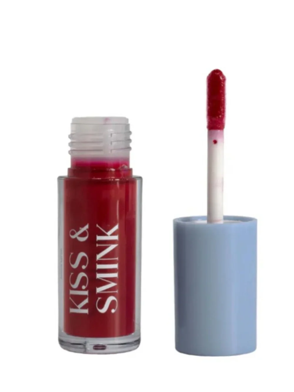 NWT Kiss & Smink Lip Aura Tinted Lip Oil in “Dahlia”